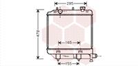 mazda RADIATEUR DEMIO 13i MT +/zonder AIRCO 99- 27002172