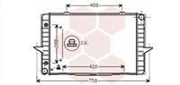 volvo Radiateur 2400 Benzine +auto A 59002064
