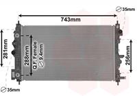 chevrolet Radiateur 08002046