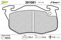 Valeo Remblokken RENAULT,CITROËN,PEUGEOT 301081 425272,425498,425033 Remblokkenset,Remblokkenset, schijfrem 425034,425035,425043,425049,425050,425051