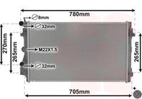audi RADIATEUR BENZINE 1.4 TFSi - 136Kw 188Kw