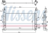 Kühler, Motorkühlung Nissens 630748