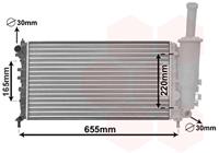 fiat RADIATEUR BENZINE 1.8 / 2.0 20v 17002999