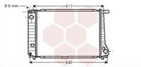 bmw RADIATEUR BENZINE 530 MT zonder AIRCO -91