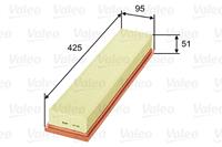 VALEO Luftfilter FORD,RENAULT,FIAT 585080 51775324,1444CZ,1444FE Motorluftfilter,Filter für Luft 1444PR,1444VJ,1444VK,1444X0,9650608480,51775324