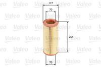 Valeo Luftfilter 585626  VW,AUDI,SEAT,LUPO 6X1, 6E1,POLO 6N2,POLO 6N1,POLO Variant 6KV5,POLO CLASSIC 6KV2,A2 8Z0,AROSA 6H