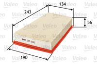 Luftfilter | Valeo (585030)