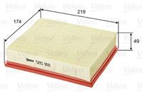 Valeo Luftfilter 585188  MERCEDES-BENZ,A-CLASS W169,B-CLASS W245
