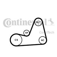 continentalctam Poly V-riem set CONTINENTAL CTAM, u.a. für Seat, VW, Skoda