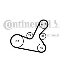 continentalctam Poly V-riem set CONTINENTAL CTAM, u.a. für Audi, VW, Skoda