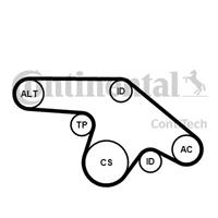 continentalctam Poly V-riem set CONTINENTAL CTAM, u.a. für Vauxhall, Opel