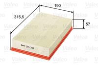 Valeo Luftfilter 585394  MERCEDES-BENZ,E-CLASS W210,E-CLASS Kombi S210