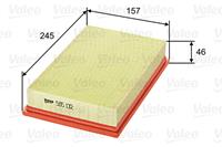 Valeo Luftfilter 585132  OPEL,SUZUKI,VAUXHALL,AGILA A H00,SAMURAI SJ,WAGON R+ MM,SPLASH,WAGON R,AGILA Mk I A