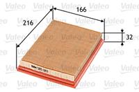 Luftfilter | Valeo (585083)