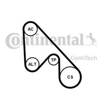 continentalctam Poly V-riem set CONTINENTAL CTAM, u.a. für Ford, Fiat, Lancia