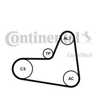 Poly V-riem set CONTINENTAL CTAM, u.a. für VW, Skoda, Audi, Seat