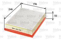 renault Air Filter - Panel Type