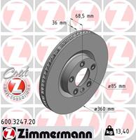 porsche Remschijf Coat Z 600324720