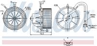 Volkswagen Kachelventilator 87155