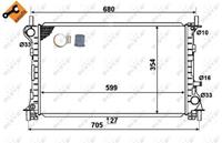 ford Radiateur 58375