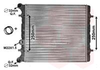 vanwezel Radiateur VAN WEZEL, u.a. für Seat, VW, Skoda