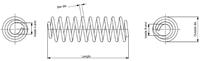 Fahrwerksfeder 'MONROE OESpectrum SPRINGS' | MONROE (SP3436)