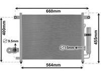 chevrolet Airco Condensor -04 1.4 / 1.6
