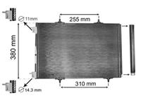 citroen Airco condensor