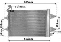 vanwezel VAN WEZEL Condensor Airco VW,SKODA,SEAT 76005007 6Q0820411B,6Q0820411A,6Q0820411E Airco Radiator,Condensator, airconditioning 6Q0820411H,6Q0820411K