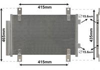 citroen AIRCO CONDENSOR 17005351