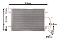 audi AIRCO CONDENSOR 9/97+ +1.9TDi/2.5TDi