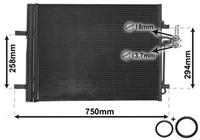 vanwezel VAN WEZEL Klimakondensator 18005427 Kondensator,Klimakühler FORD,VOLVO,LAND ROVER,MONDEO IV Turnier BA7,S-MAX WA6,GALAXY WA6,MONDEO IV BA7