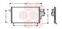 mitsubishi Condensor Con Lancer/colt 13/16 96-