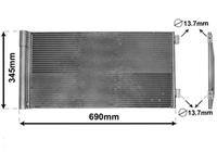 CONDENSOR Mini Cooper 09/10-