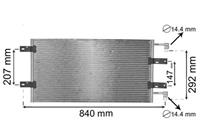 nissan AIRCO CONDENSOR 2.5 DTi