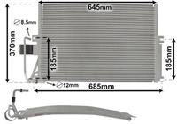 opel AIRCO CONDENSOR 37005274