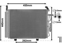 hyundai CONDENSOR HY i10 1.1/1.2i MT/AT 07-