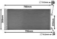 vanwezel VAN WEZEL Klimakondensator 43005430 Kondensator,Klimakühler RENAULT,LAGUNA III Grandtour KT0/1,LAGUNA III BT0/1,LAGUNA Coupe DT0/1,LATITUDE L70_