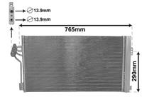vanwezel Kondensator, Klimaanlage Van Wezel 30005352