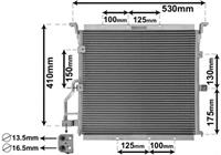 bmw Airco Condensor 316 / 318 /320 / 325 92+