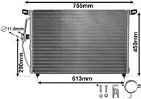 opel Airco Condensor 37005228