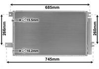 toyota AIRCO CONDENSOR 2.0 D4-deurs / 2.2 D4-deurs (Zie Foto)