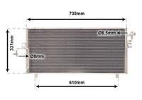 nissan AIRCO CONDENSOR SEDAN / Hatchback