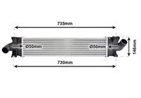 ford INTERCOOLER 1.6 TDCi / 2.0 TDCi