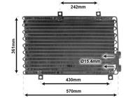alfaromeo AIRCO CONDENSOR 1.6i/1.8i/2.0i (R134) 95+