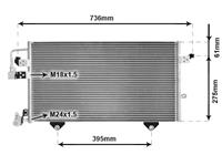 audi Airco Condensor 1.6 / 2.0