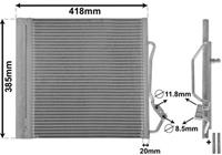 CONDENSOR SMART FORTWO/CITY