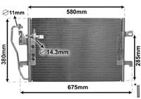 mercedes Airco Condensor 00+ 30005289