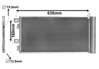 mini AIRCO CONDENSOR niet voor DIESEL 06005256