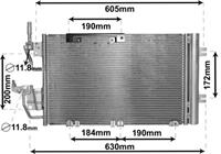 vanwezel VAN WEZEL Klimakondensator 37005454 Kondensator,Klimakühler OPEL,ZAFIRA B A05,ASTRA H Caravan L35,ASTRA H L48,ASTRA H GTC L08,ASTRA H TwinTop L67